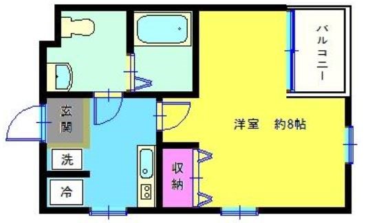 ヨコハマベイウエスト 間取り図