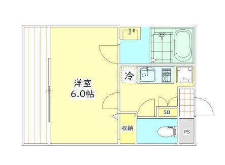 ロータス新綱島 間取り図