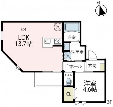 ボワメゾン 間取り図