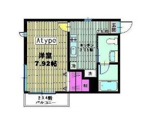 ベイヒルズ横濱 間取り図