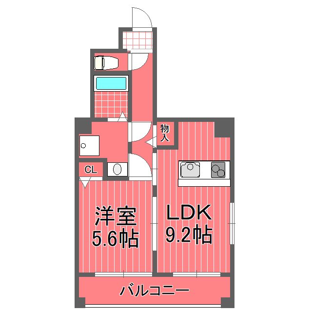 オーデシャトー 間取り図