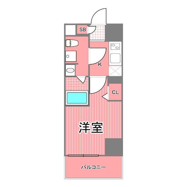 ヴォーガコルテ横濱阪東橋  間取り図