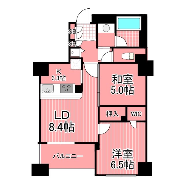 ドゥーエ横浜駅前  間取り図