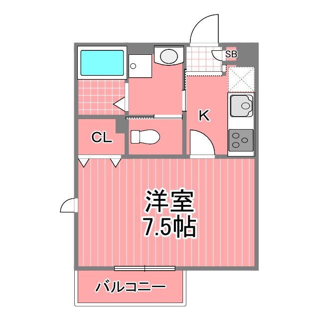 ブルーモンク 間取り図