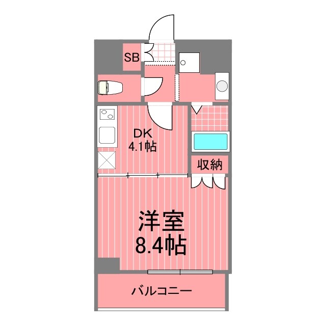 シュプレ新横浜 間取り図