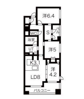 セルアージュ横濱阪東橋アヴニール  間取り図