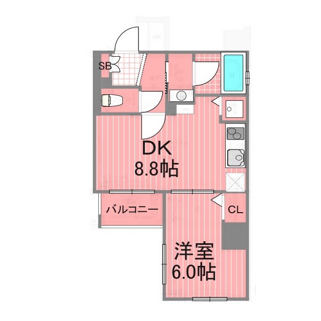 スパシエルクス横浜   間取り図