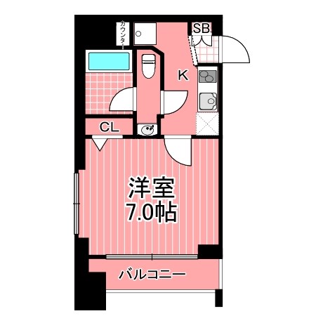 リクレイシア西横浜  間取り図