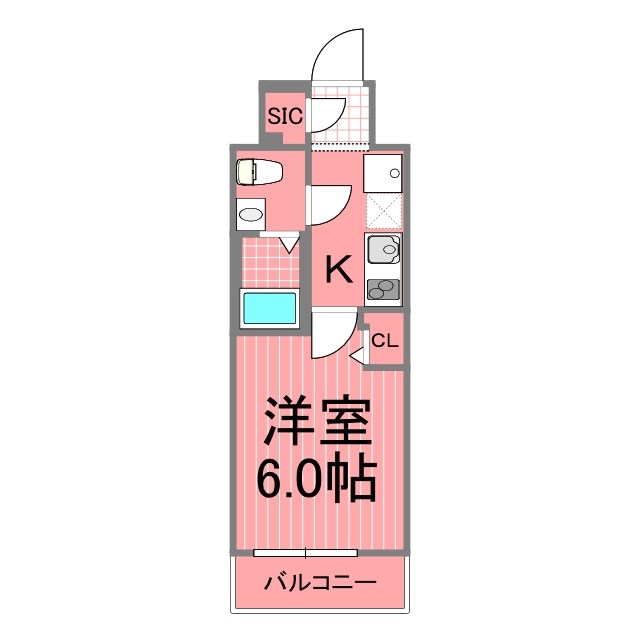 シーネクス横濱阪東橋  間取り図