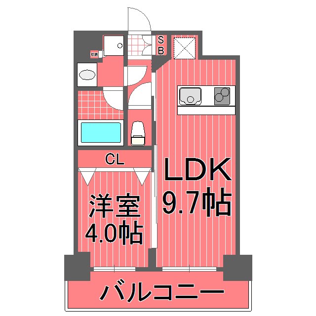 ズーム横浜 間取り図