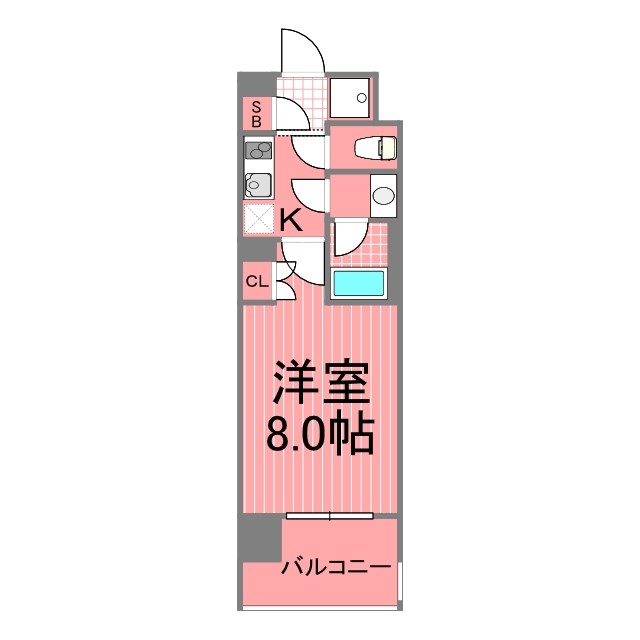 ブルーロック東神奈川   間取り図