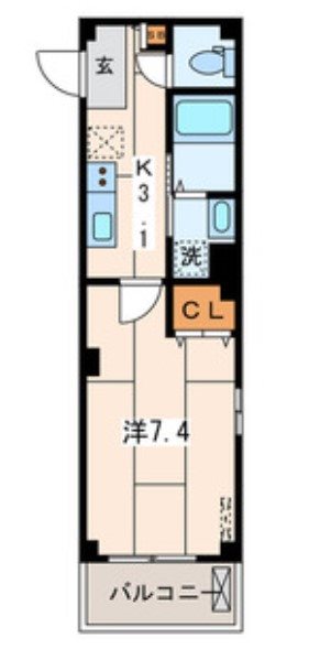 ラフォレヒダカ磯子 間取り図