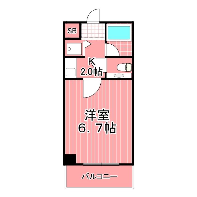 ウエストウィンハイム 間取り図