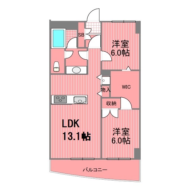 鶴見ワンダーランド 間取り図