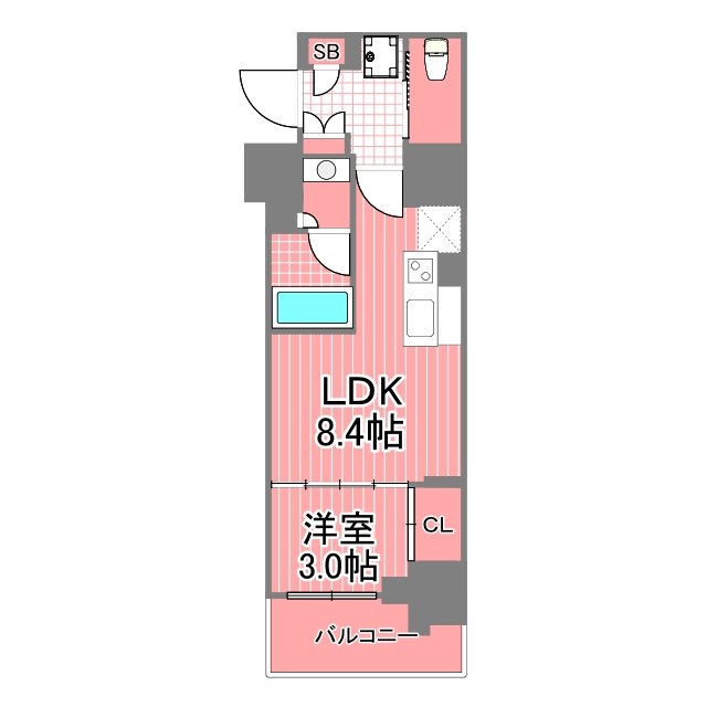 ザパークハビオ横浜白楽  間取り図