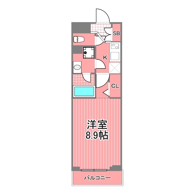 マキシヴ川崎ウエストデュエ 間取り図