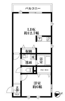 プロミネンス東戸塚 間取り図