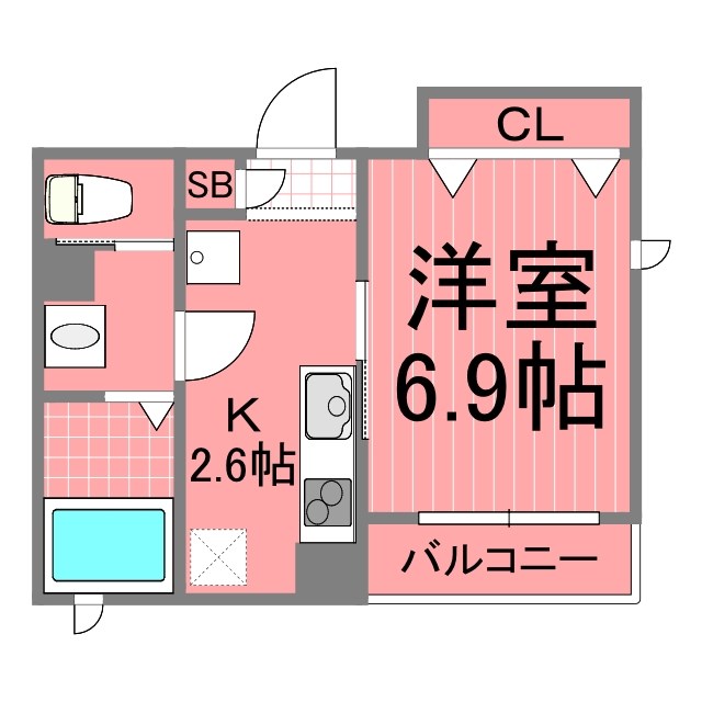 ヴィラミツネ 間取り図