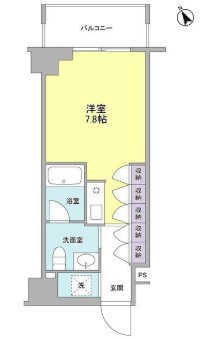 セントラル白楽 間取り図