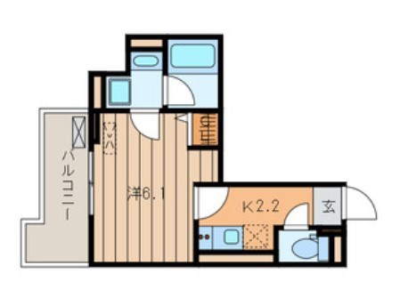 プランドール横浜 間取り図