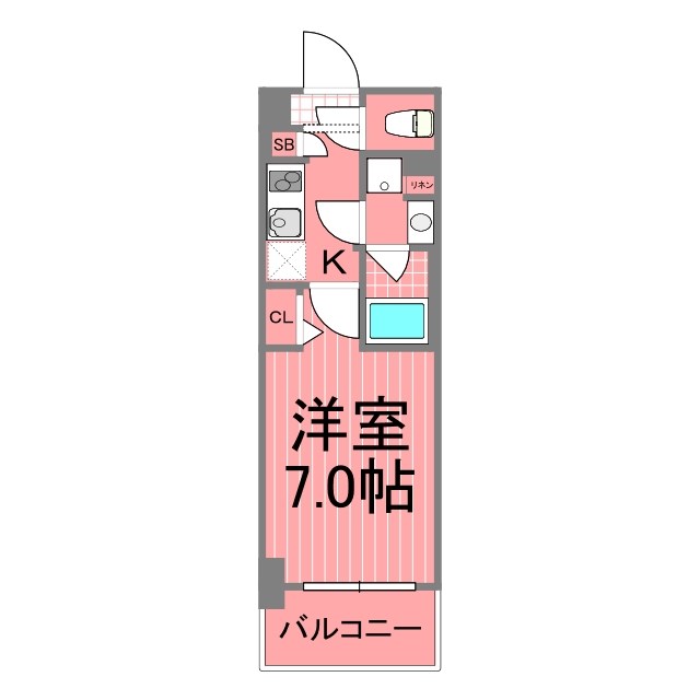 ガーラプライム横濱関内 間取り図