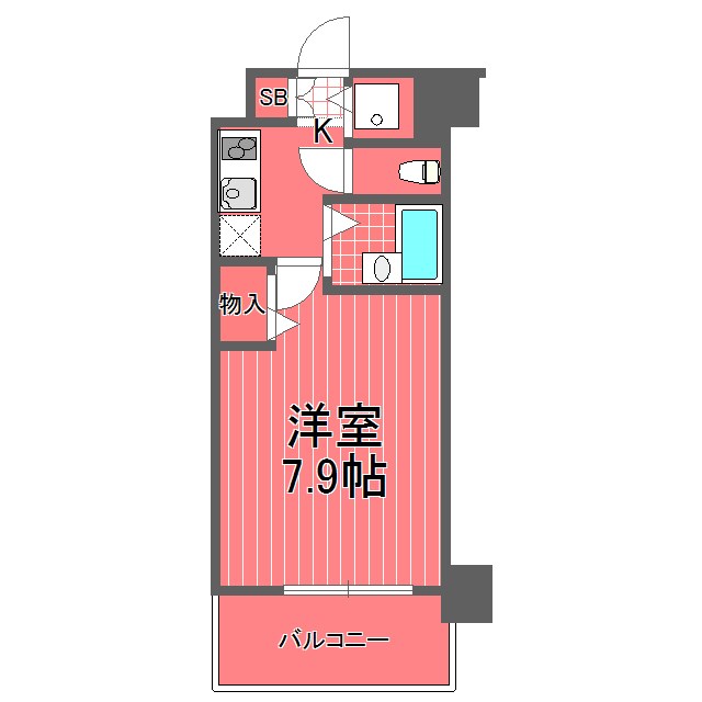 フェニックス新川崎 間取り図