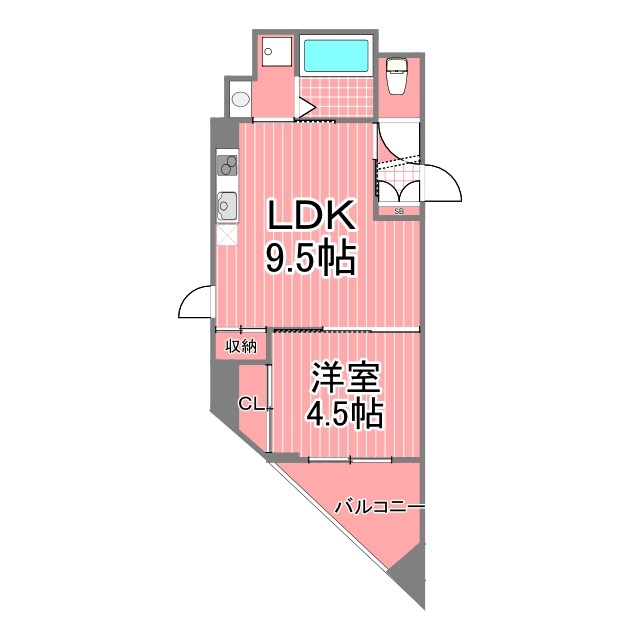 メゾン青空東戸塚  間取り図