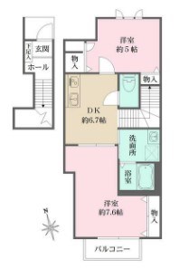 ブランシェ 間取り図