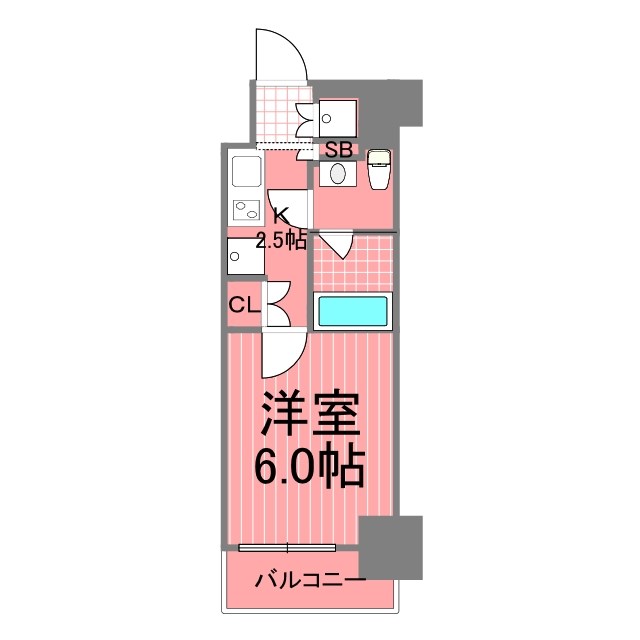 ルーブル川崎六番館 間取り図