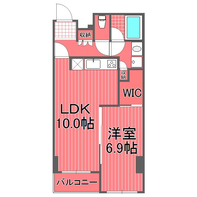 フェニックス新横濱参番館 間取り図