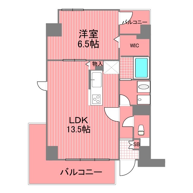 フロレスタヨコハマネギシ 間取り図
