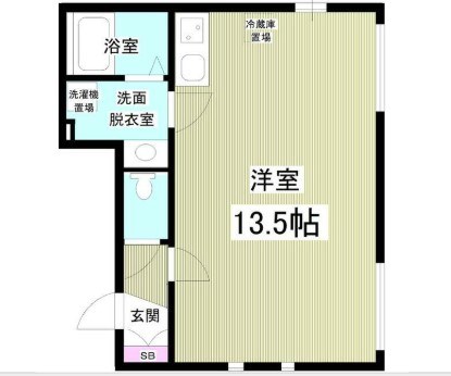 モク 間取り図