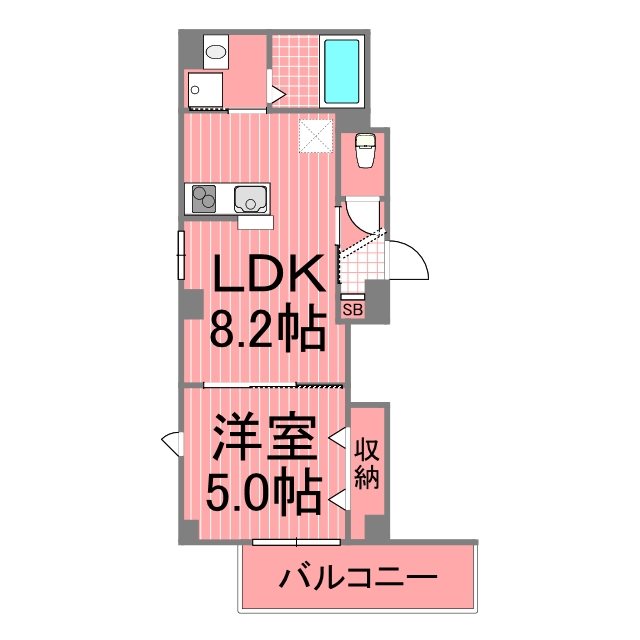 ティーズブルク 間取り図