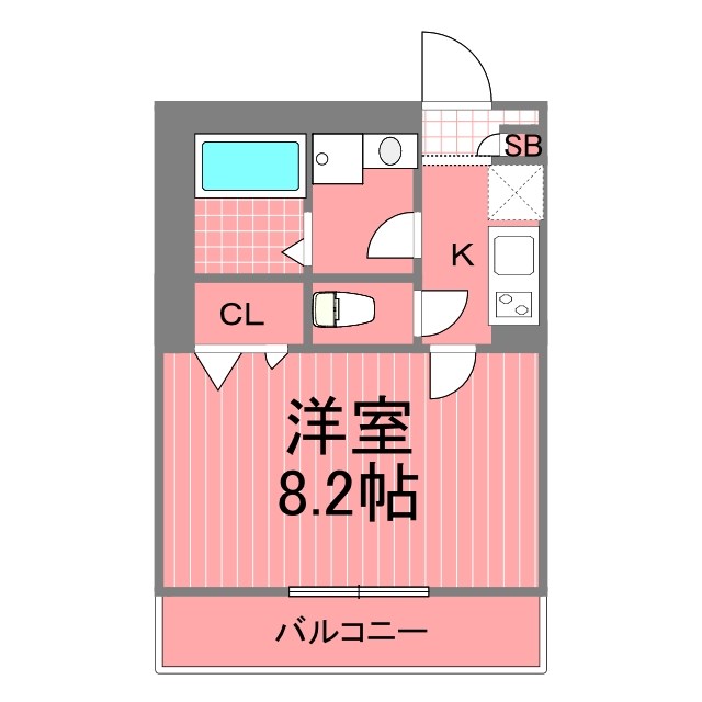 フォレストメゾン子安エー 間取り図