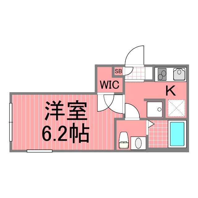 トライム横浜生麦 間取り図