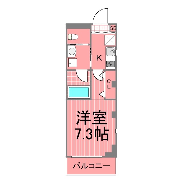 ビューノ伊勢町 間取り図