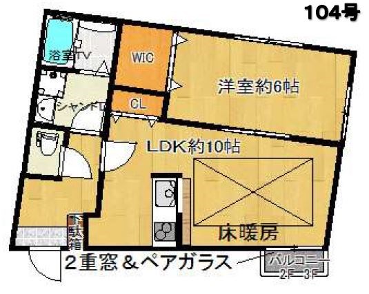 洵 間取り図