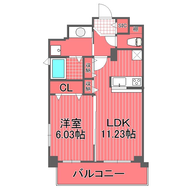 グランパコウリョウ 間取り図