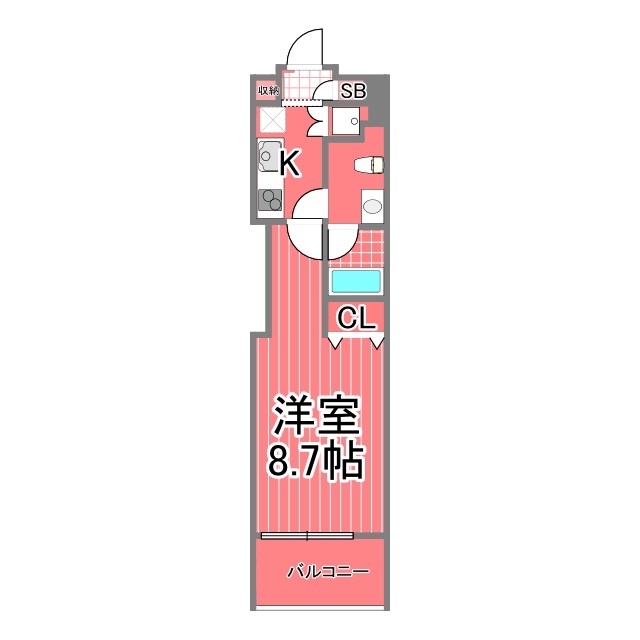 日神デュオステージ横濱マリンスクエア 間取り図