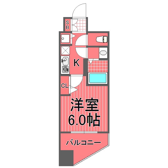 エルシェ横濱 間取り図