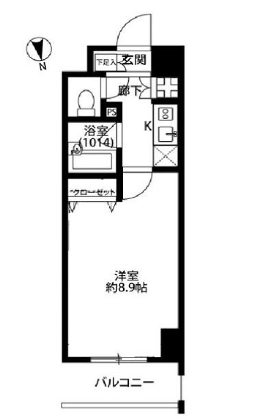 プレールドゥーク御徒町 間取り