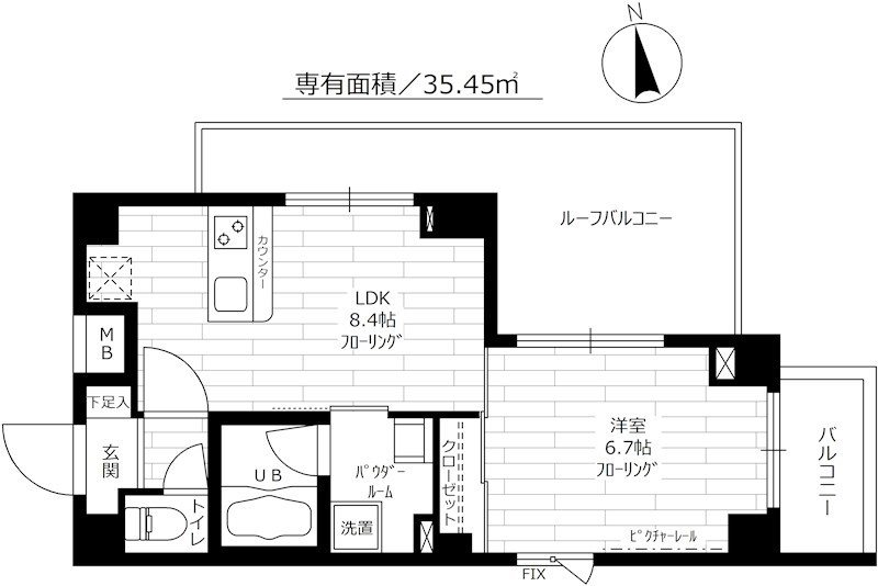 ステージグランデ神楽坂      間取り