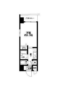 HF東日本橋レジデンス   205号室 間取り