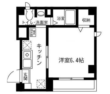 パーシモンみや  202号室 間取り