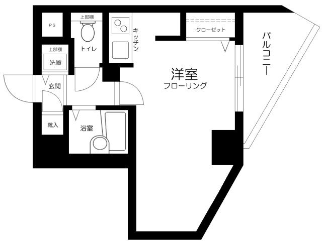 スカイコート文京小石川第５    702号室 間取り