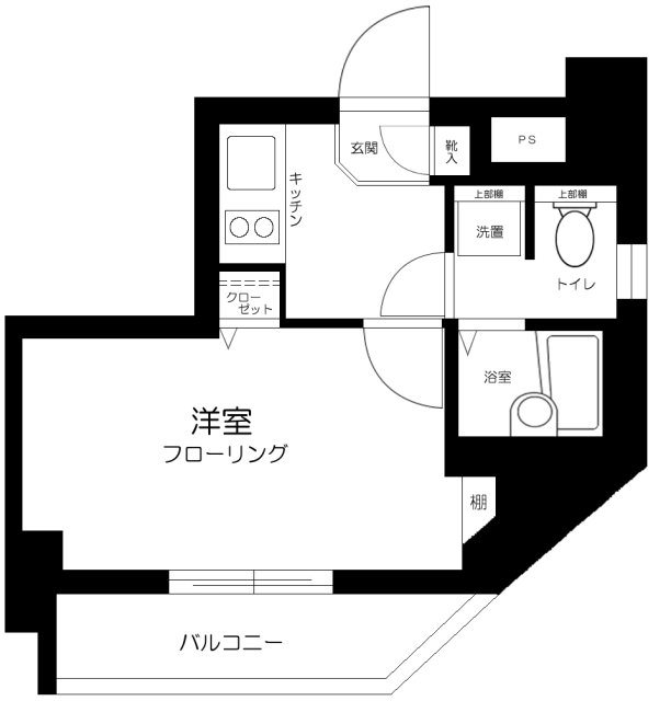 スカイコートお茶の水女子大前第2    2号室 間取り