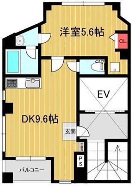 スワンレイク本郷    501号室 間取り