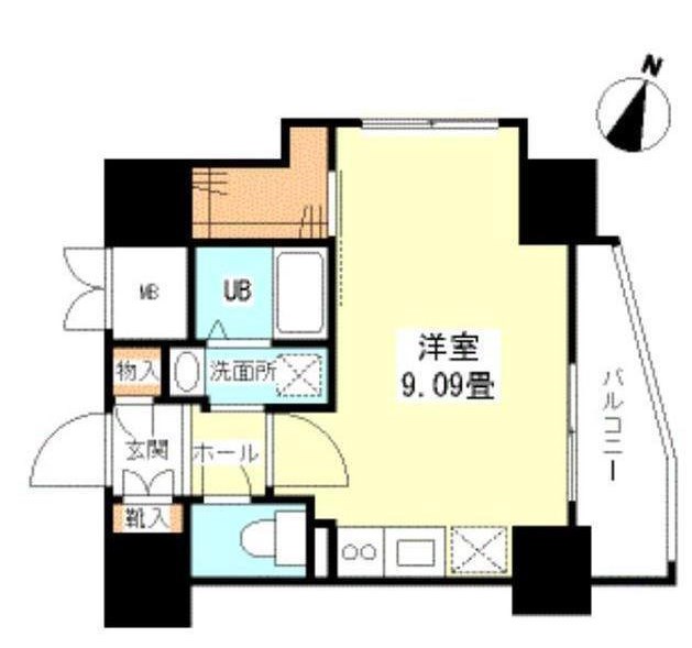 フリージアテラス   1403号室 間取り