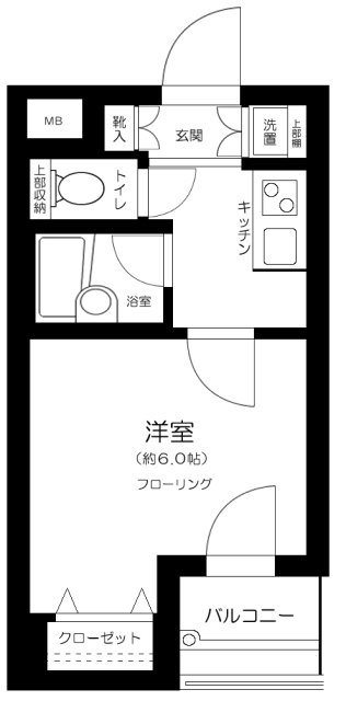 ドルチェ日本橋浜町壱番館   604号室 間取り