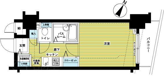 トーシンフェニックス日本橋浜町弐番館  間取り